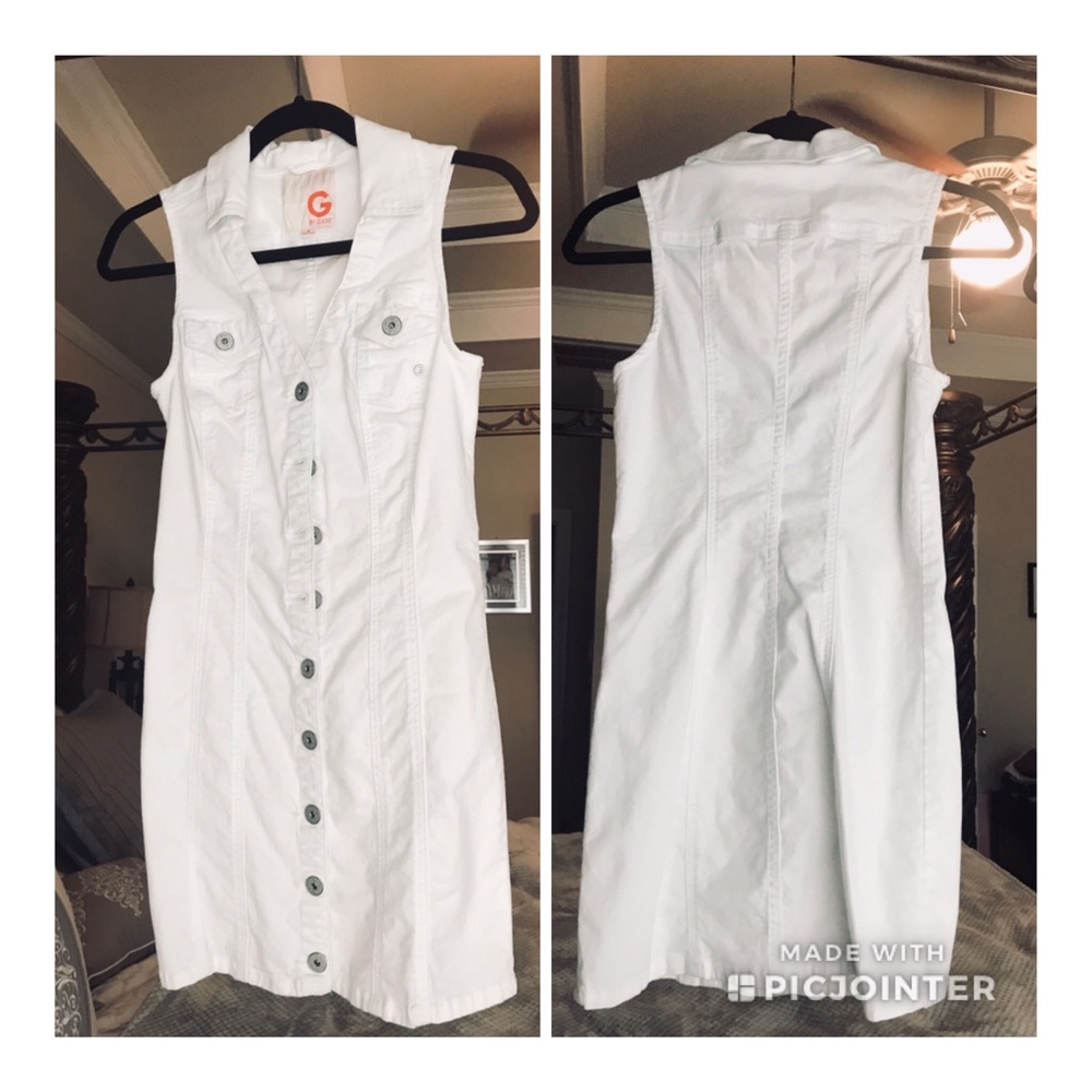 Women Guess Denim Bodycon Mini Dress Slim fit M